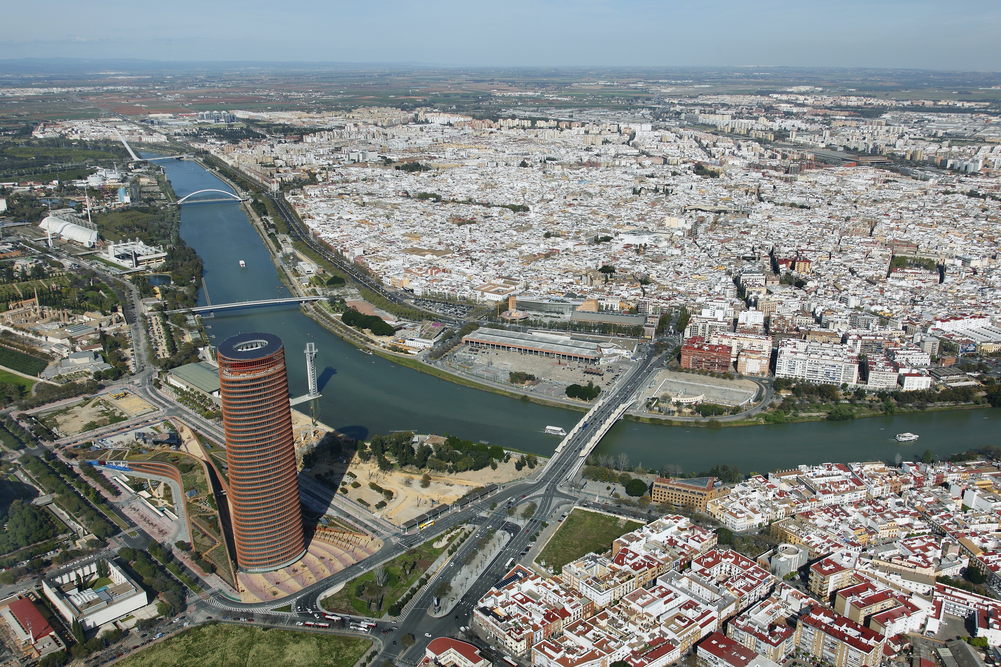 Torre Sevilla imágen aérea